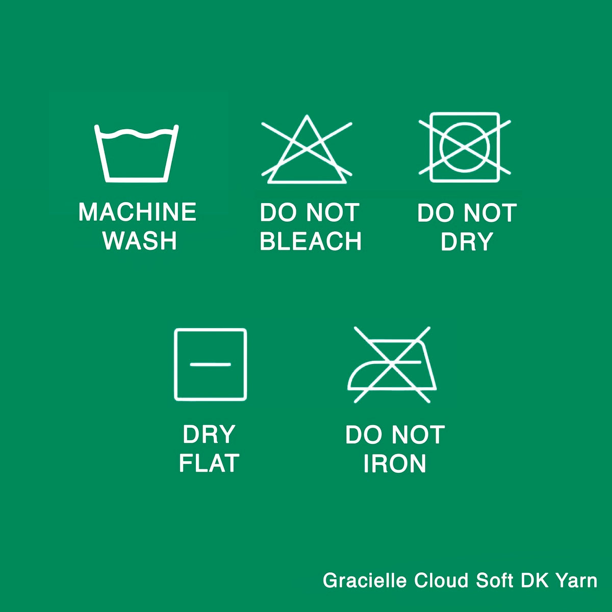 Cloud Soft Gradient Ombre Knitting and Crochet Yarn - DK to Light Worsted, 100g